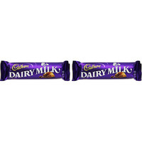 Pack of 2 - Cadbury Dairy Milk Chocolate - 45 Gm (2 Oz)