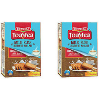 Pack of 2 - Britannia Toastea Milk Rusk - 560 Gm (19.75 Oz)