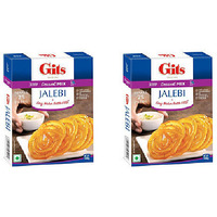 Pack of 2 - Gits Jalebi Mix With Maker - 100 Gm (3.5 Oz)