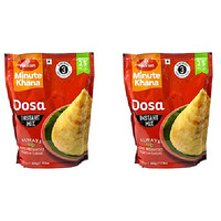 Pack of 2 - Haldiram's Minute Khana Dosa Instant Mix - 500 Gm (17.63 Oz)