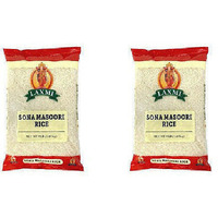 Pack of 2 - Laxmi Sona Masoori Rice - 4 Lb (1.81 Kg)