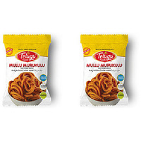 Pack of 2 - Telugu Mullu Murukulu - 180 Gm (6 Oz)