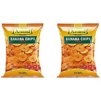 Pack of 2 - Anand Banana Chips Chilli - 12 Oz (340 Gm)