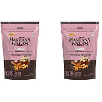Pack of 2 - Makhana Walas Himalayan Pink Salt Roasted Makhana - 60 Gm (2.11oz)     (2 Oz)