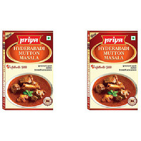 Pack of 2 - Priya Hydrabadi Mutton Masala -  49.89 Gm (1.7 Oz)