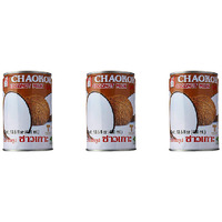 Pack of 3 - Chaokoh Coconut Milk - 400 Ml (13.5 Oz)