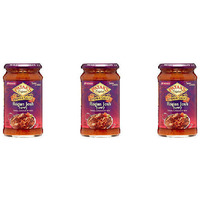 Pack of 3 - Patak's Rogan Josh Curry Simmer Sauce Medium - 15 Oz (425 Gm)