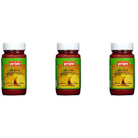 Pack of 3 - Priya Lime Pickle With Garlic - 300 Gm (10.58 Oz)