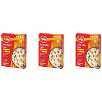 Pack of 3 - Mtr Ready To Eat Vegetable Pulao - 250 Gm (8.8 Oz)
