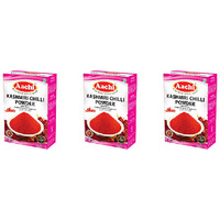Pack of 3 - Aachi Kashmiri Chilli Powder - 200 Gm (7 Oz)