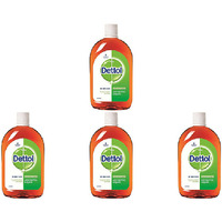 Pack of 4 - Dettol Antiseptic Disinfectant Liquid - 250 Ml (8.45 Fl Oz)