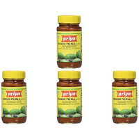 Pack of 4 - Priya Mango Pickle Without Garlic - 300 Gm (10.58 Oz)