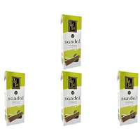 Pack of 4 - Zed Black Sandal Premium Incense Sticks - 120 Sticks