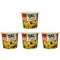 Pack of 4 - Haldiram's Minute Khana Dal Khichdi Cup - 60 Gm (2.1 Oz)