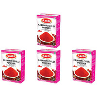 Pack of 4 - Aachi Kashmiri Chilli Powder - 160 Gm (5.6 Oz)