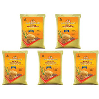 Pack of 5 - Aashirvaad Atta With Multigrains - 1 Kg (2.2 Lb)