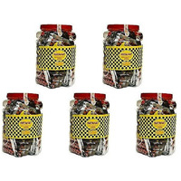 Pack of 5 - Pamul's Fatafat Candy Jar 35 Pouch X 12 Gm Each - 420 Gm (14.81 Oz)