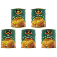 Pack of 5 - Deep Alphonso Mango Pulp - 850 Gm (1.87 Lb)