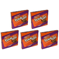 Pack of 5 - Britannia Bourbon 8 Packets - 750 Gm (27 Oz)