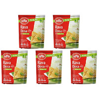 Pack of 5 - Mtr Rava Dosa Ready Mix -  500 Gm (17 Oz)