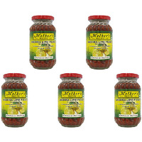 Pack of 5 - Mother's Recipe Andhra Lime Pickle In Lime Juice - 400 Gm (14.1 Oz)