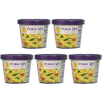Pack of 5 - Deep X-Press Meals Poha Sev - 110 Gm (3.9 Oz)