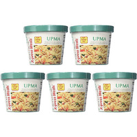 Pack of 5 - Deep X Press Meals Upma - 100 Gm (3.5 Oz)