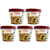 Pack of 5 - Deep X Press Meals Vermicelli Upma - 100 Gm (3.5 Oz)