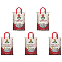 Pack of 5 - Laxmi Extra Long Grain Basmati Rice  - 10 Lb (4.53 Kg)