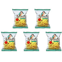 Pack of 5 - Amma's Kitchen Banana Chips With Black Pepper - 400 Gm (14 Oz)