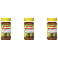 Pack of 3 - Priya Amla Pickle Without Garlic - 300 Gm (10.58 Oz)