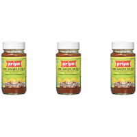Pack of 3 - Priya Lime Ginger With Garlic Pickle - 300 Gm (10.58 Oz)