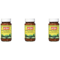 Pack of 3 - Priya Mango Pickle With Garlic - 300 Gm (10.58 Oz)
