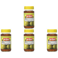 Pack of 4 - Priya Amla Pickle Without Garlic - 300 Gm (10.58 Oz)