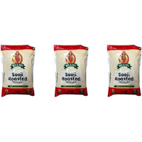 Pack of 3 - Laxmi Sooji Roasted - 2 Lb (907 Gm)