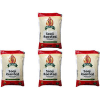 Pack of 4 - Laxmi Sooji Roasted - 2 Lb (907 Gm)