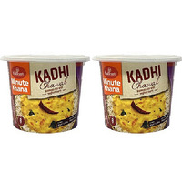 Pack of 2 - Haldiram's Minute Khana Kadhi Chawal Cup - 80 Gm (2.82 Oz)