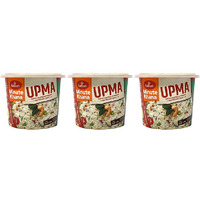 Pack of 3 - Haldiram's Minute Khana Upma Cup - 68 Gm (2.39 Oz)