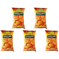 Pack of 5 - Anand Potato Chips Masala - 7.04 Oz (200 Gm)