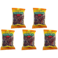 Pack of 5 - Anand Dry Whole Chillies Teja - 7 Oz (200 Gm)