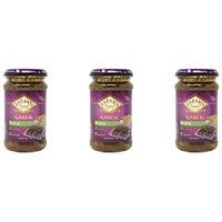 Pack of 3 - Patak's Garlic Pickle Medium - 10.5 Oz (300 Gm)