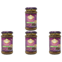 Pack of 4 - Patak's Garlic Pickle Medium - 10.5 Oz (300 Gm)