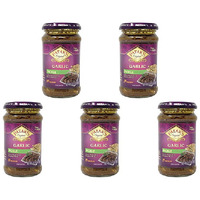 Pack of 5 - Patak's Garlic Pickle Medium - 10.5 Oz (300 Gm)