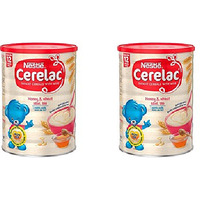 Pack of 2 - Nestle Cerelac Honey & Wheat With Milk - 400 Gm (14 Oz)