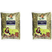 Pack of 2 - Laxmi Moong Dal Split With Skin - 4 Lb (1.81 Kg)