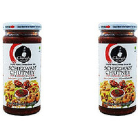 Pack of 2 - Ching's Secret Schezwan Chutney - 250 Gm (8.8 Oz)