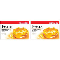Pack of 2 - Pears Soap Pure & Gentle 3 Pack - 125 Gm (4.4 Oz)
