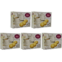 Pack of 5 - Karachi Bakery Chai Biscuits - 400 Gm (14 Oz)