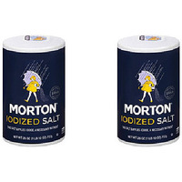 Pack of 2 - Morton Iodized Salt - 26 Oz (737 Gm)