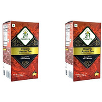Pack of 2 - 24 Mantra Organic Assam Tea - 100 Gm (3.5 Oz)